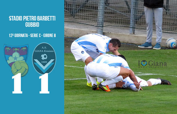 12 Gubbio Giana Erminio 1-1 serie C girone B