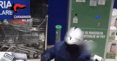 Cologno rapina supermercato via roma