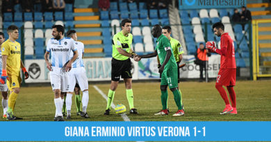 Giana Erminio Virtus Verona 1-1