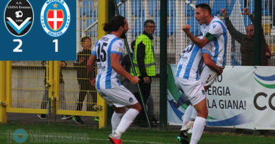 Giana Novara 2-1 Serie C