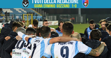 Giana Gozzano 1-0 serie c girone a