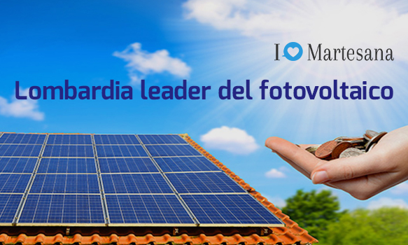 Lombardia leader del fotovoltaico