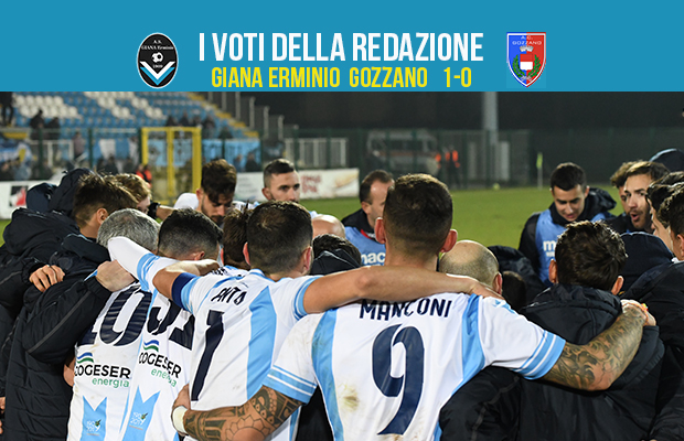 Giana Gozzano 1-0 serie c girone a